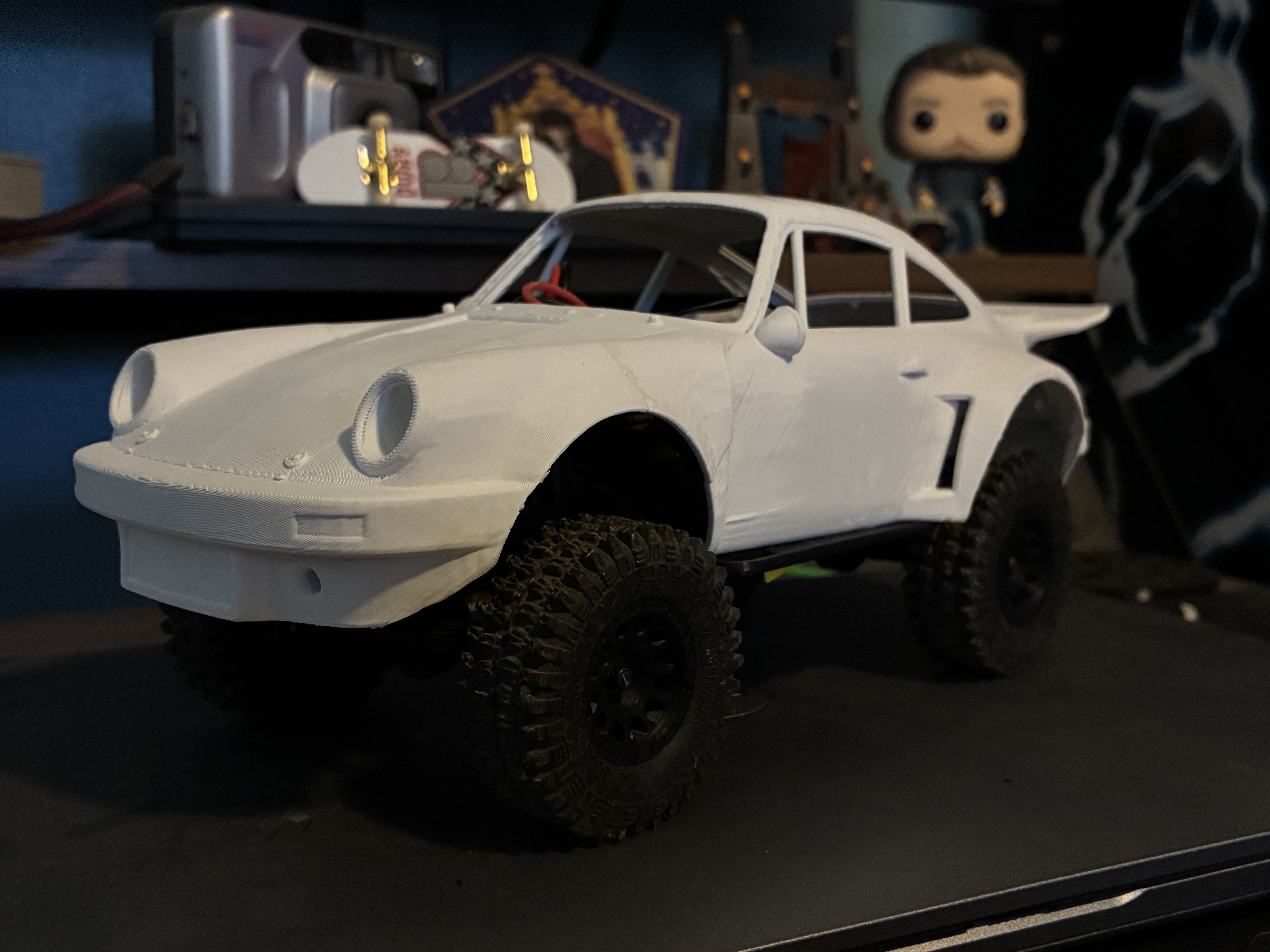 1:24 1980s Safari Porsche RC Body SCX24