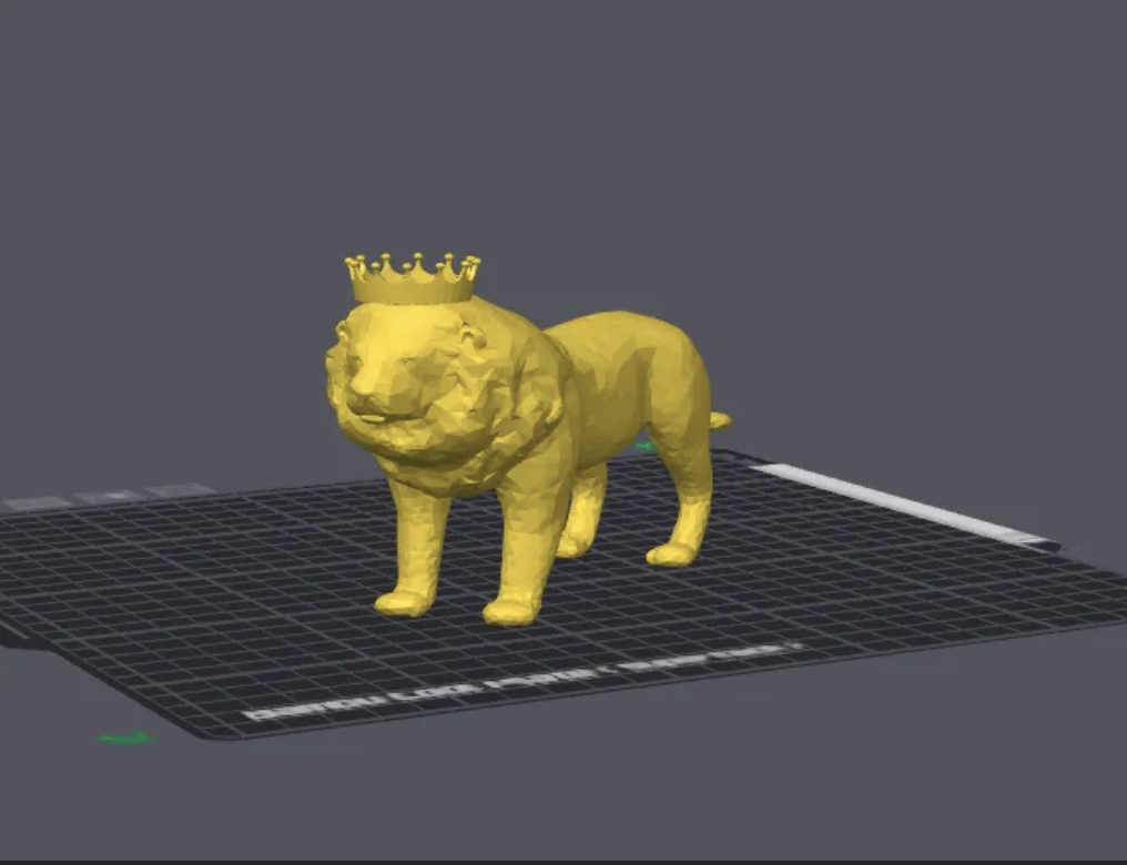 Lion King 3D model