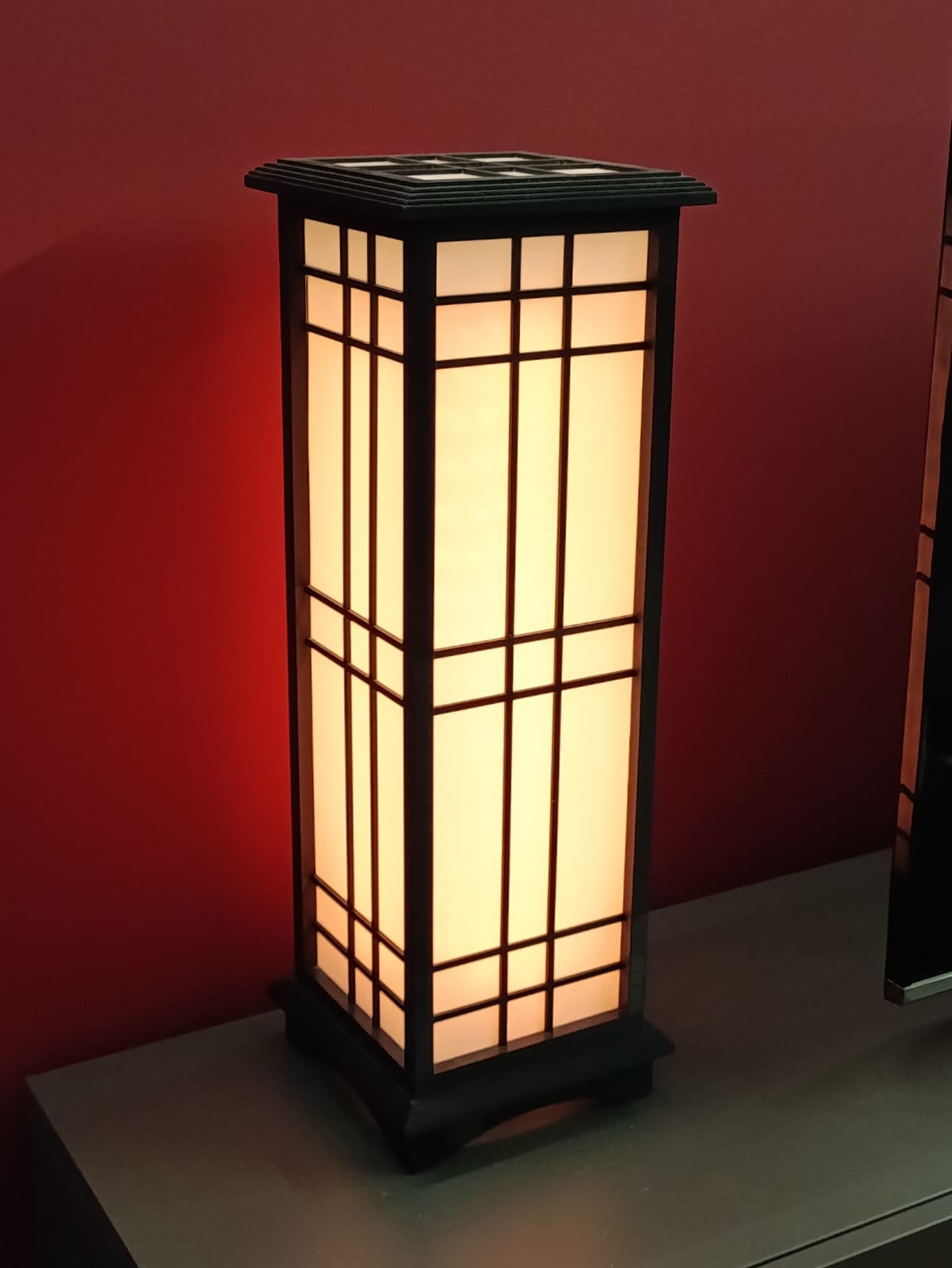 Japanese style modular lamp