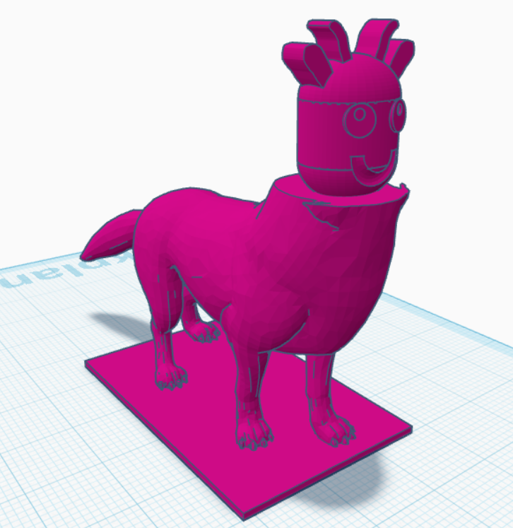 giraffe wolf