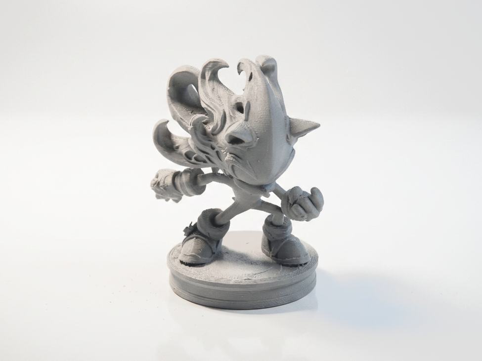Sonic Hedgehog Figurine Gaming Collectible 3D Printable