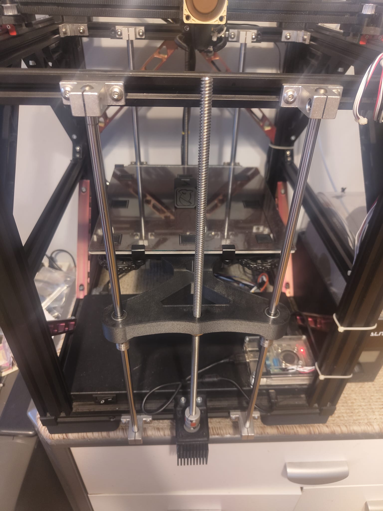 Possibly the simplest Dual Z Axis for ender 5 (NO MORE LOOSE BED) — thumbnail 2