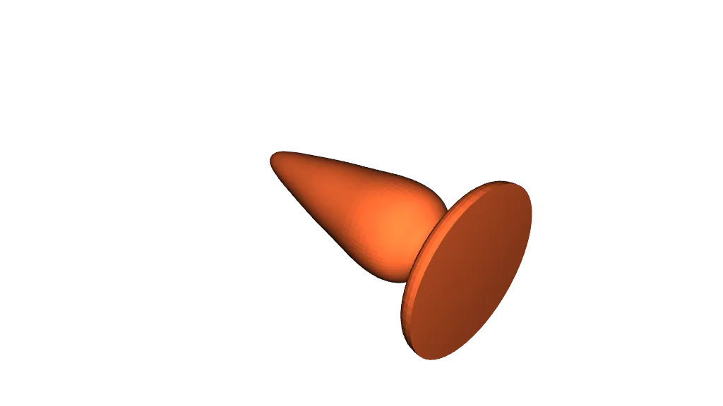 Anal Dildo Sex Toy for Adult 14cm Anal plug by vosimpression3dgeneve |  Download free STL model | Printables.com
