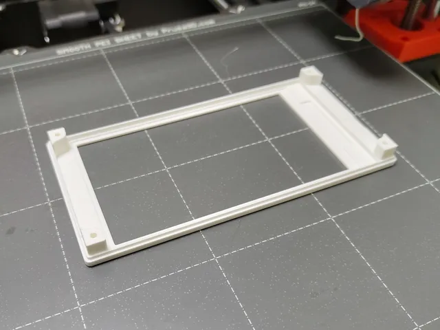 Lilygo T5 4.7 S3 E-paper display case front with m3 threads