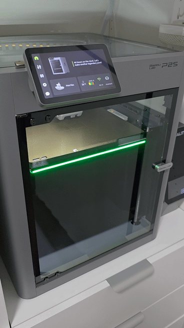 Miniatura 5 do modelo 3D Bambu Lab P2S LED Progress/Status Bar
