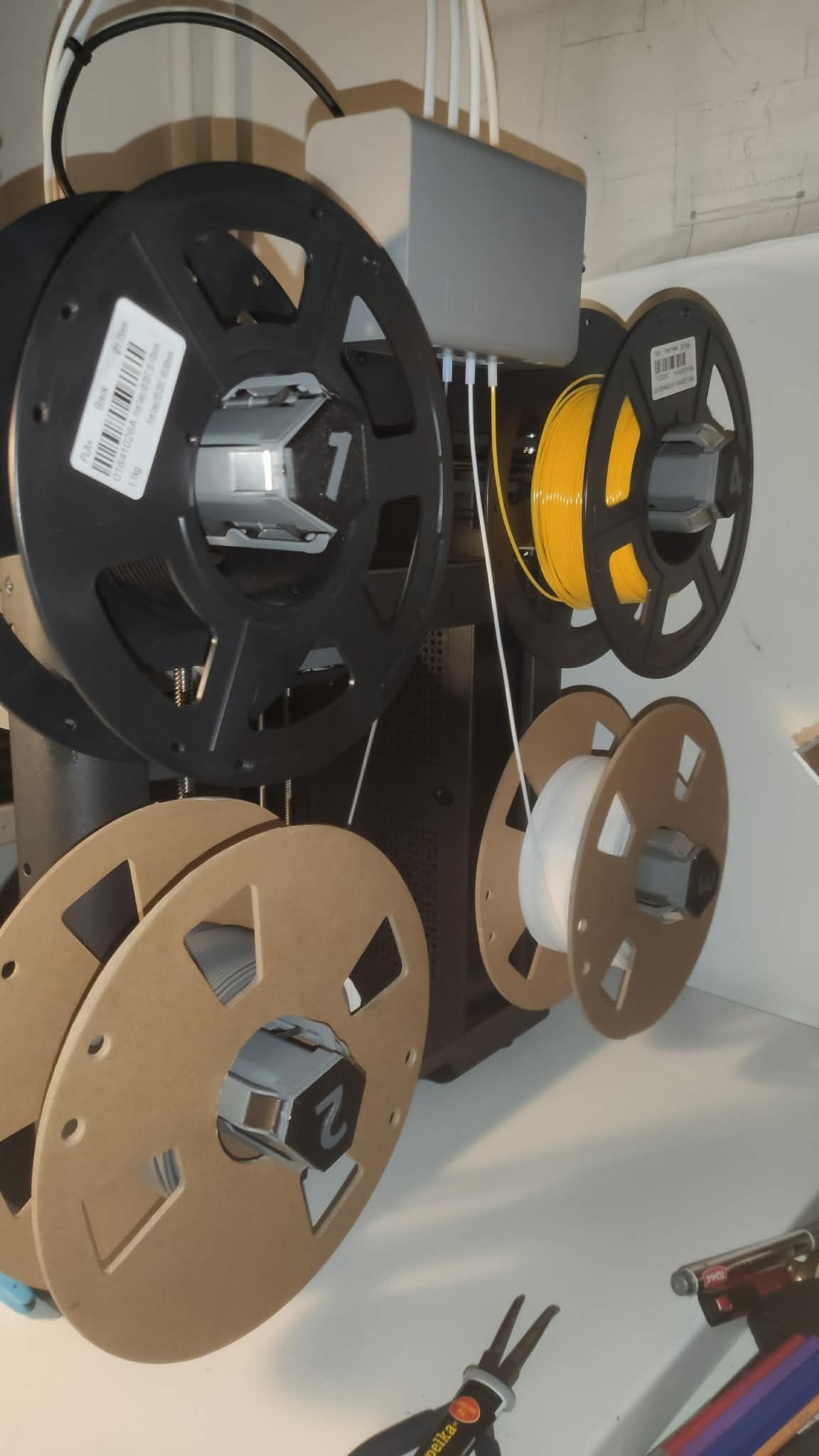 Flashforge AD5X Flat Filament Spool Numbers