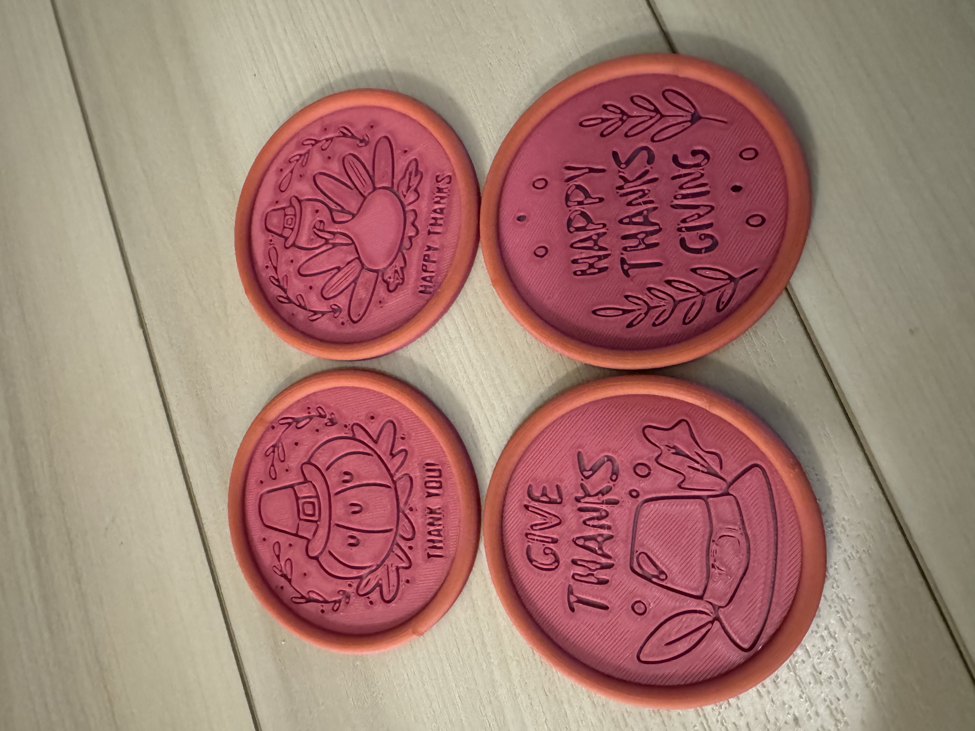 Thanksgiving Coasters