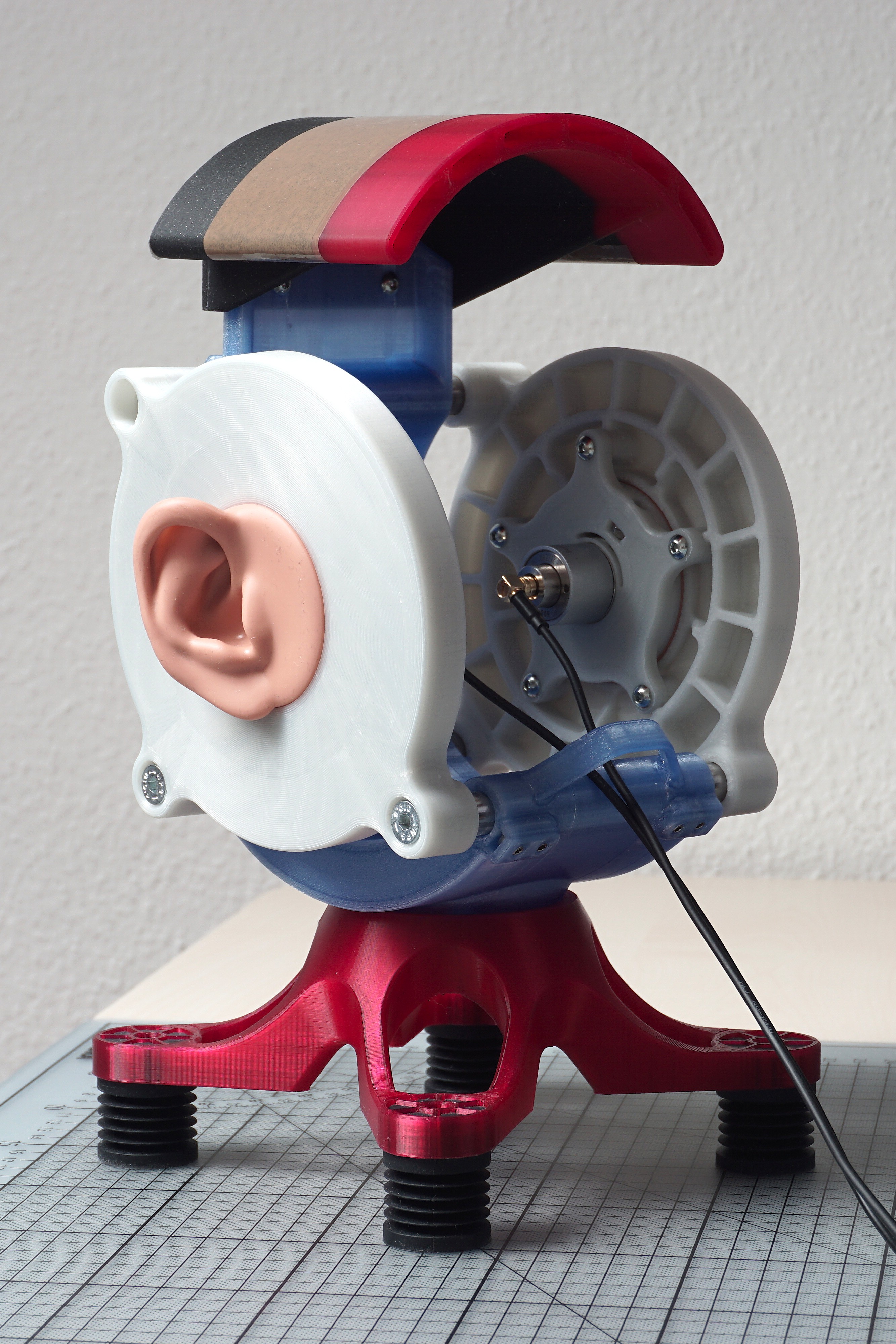 Double Coupler HeadPhone (test) Fixture (DCHPF) - KB501X & IEC 711 mount