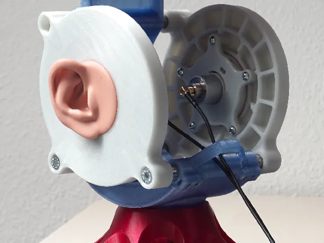 Double Coupler HeadPhone (test) Fixture (DCHPF) - KB501X & IEC 711 mount