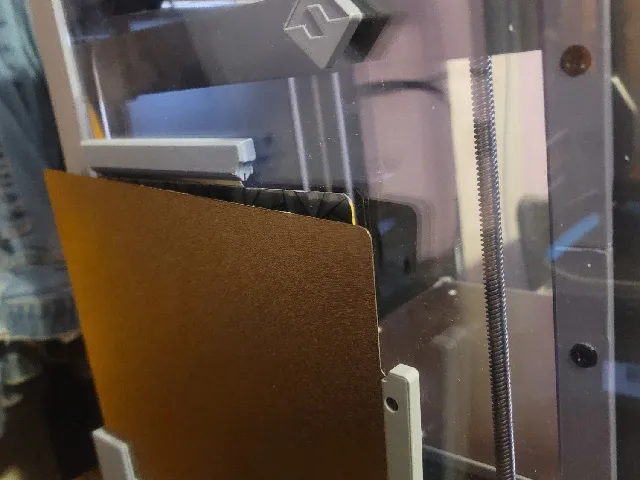 AD 5M Lid and Build Plate Holder