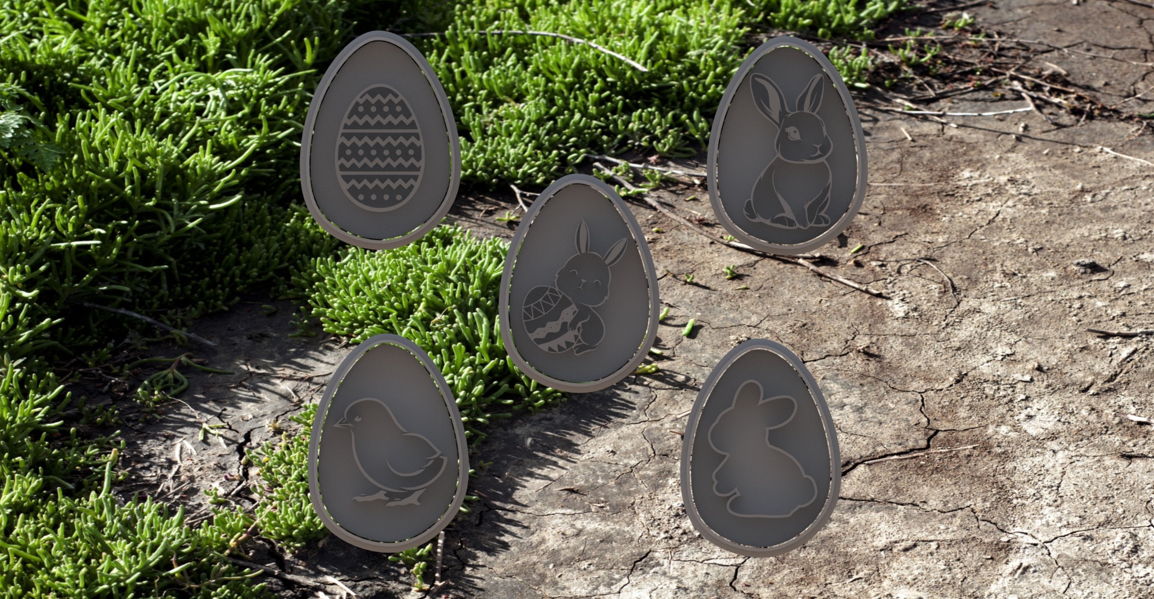 Easter Egg Cookie Cutter