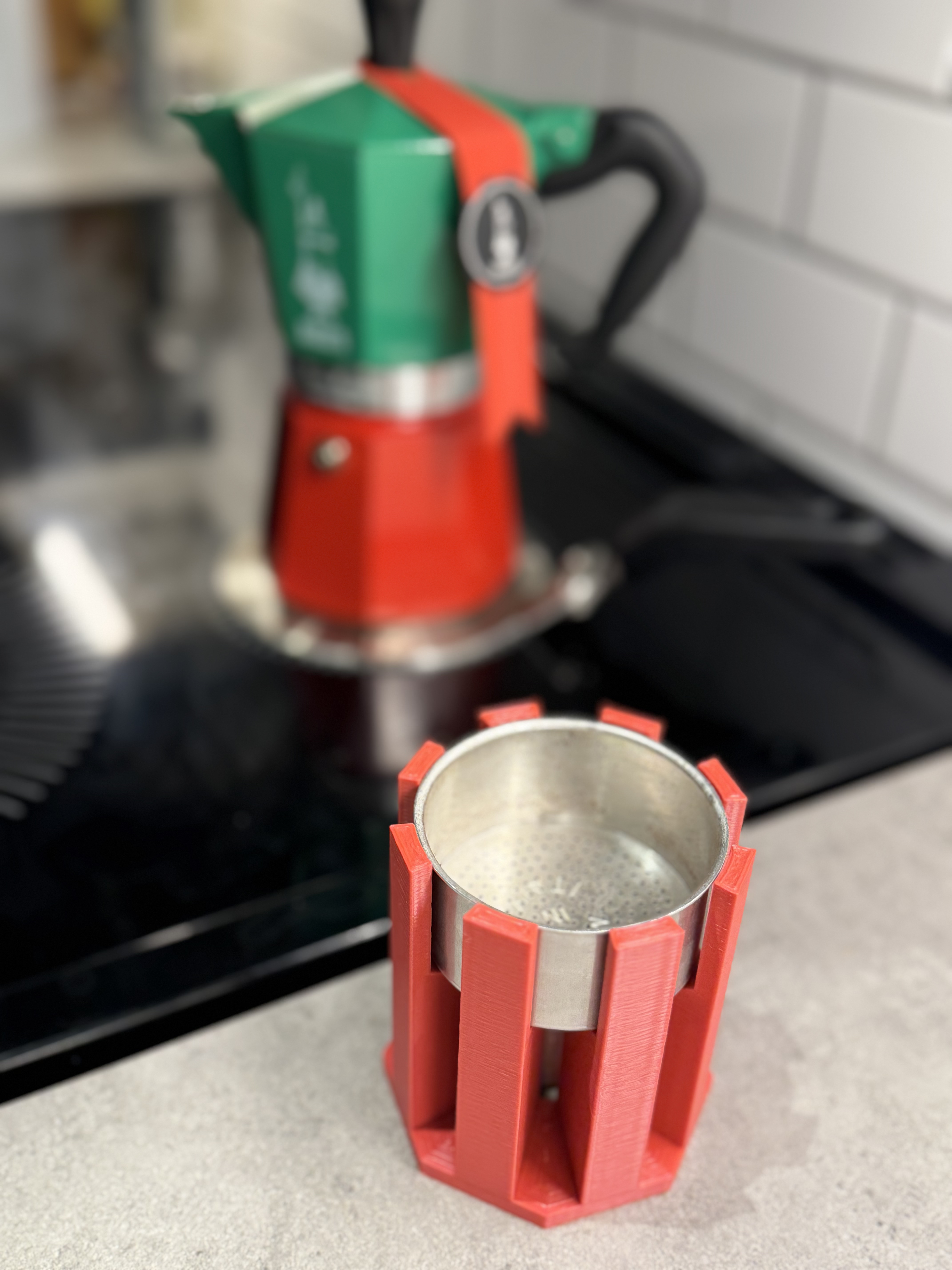 Basket Stand for 6-Cup Bialetti Moka Pot