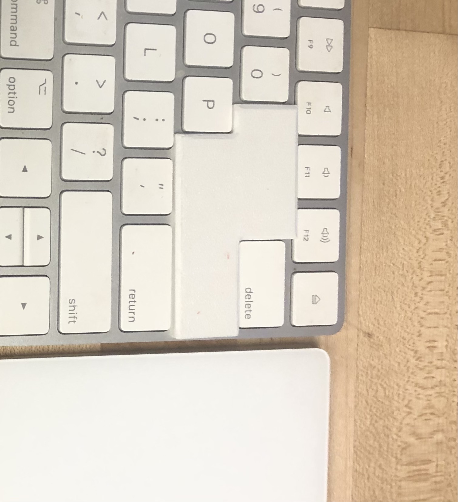 Apple Key Cover to Help hit Delete