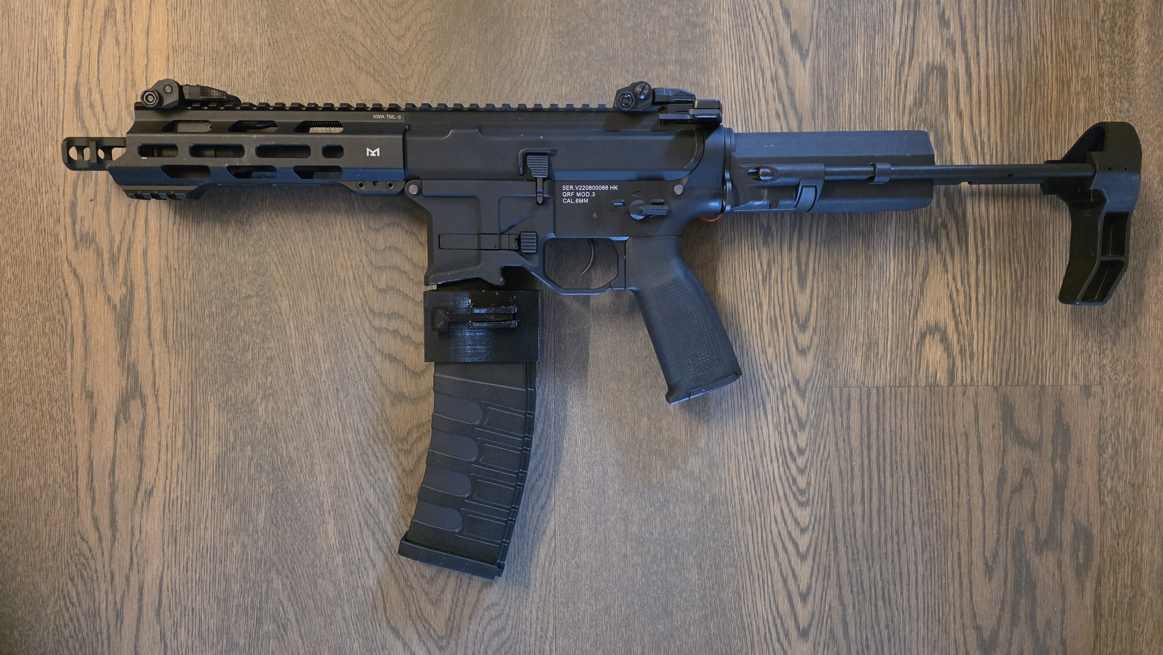 G&G M4 to KWA QRF Mod.3 Magazine Adapter