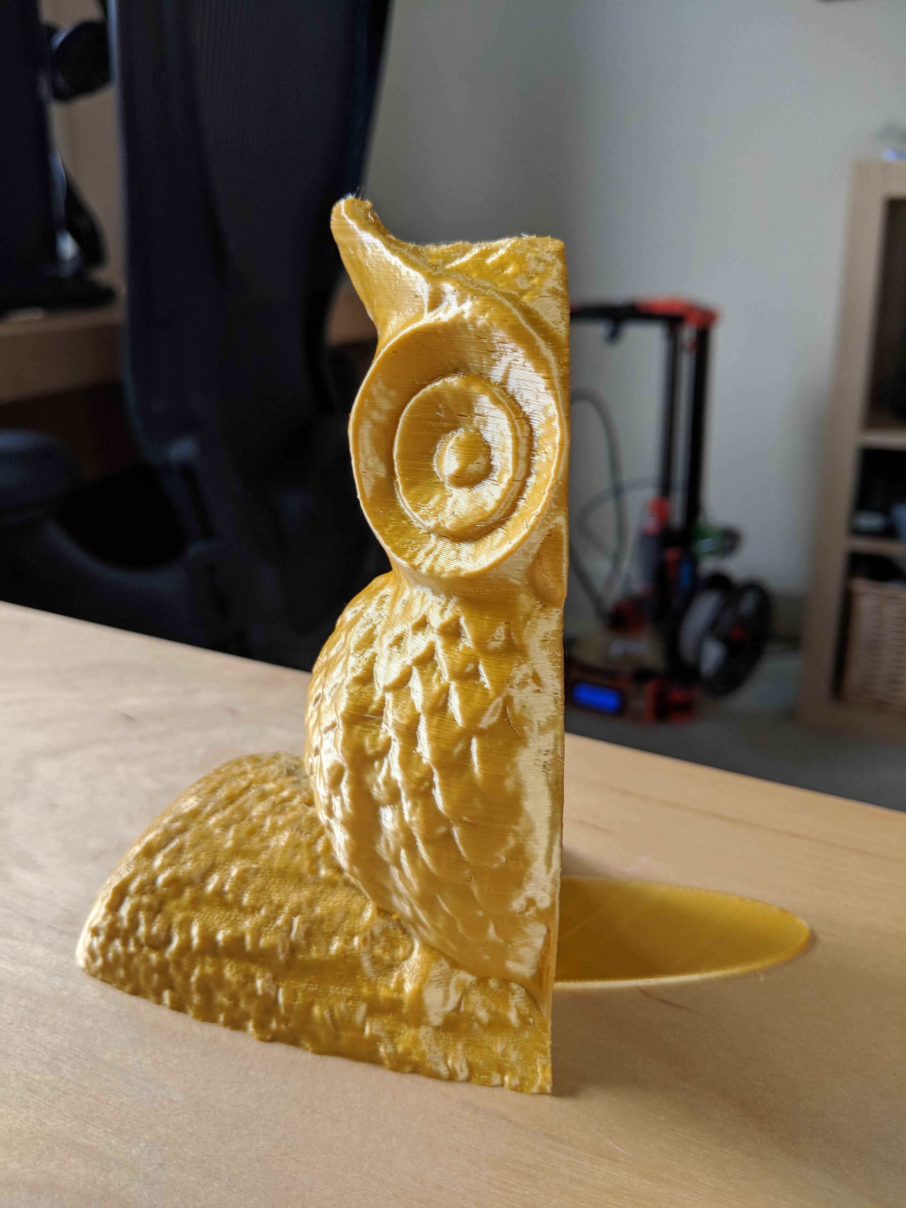 Miniatura 2 do modelo 3D Owl bookend
