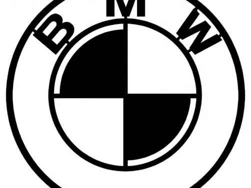 Bmw Minimalist Line Art – Modern 3D Wall Art