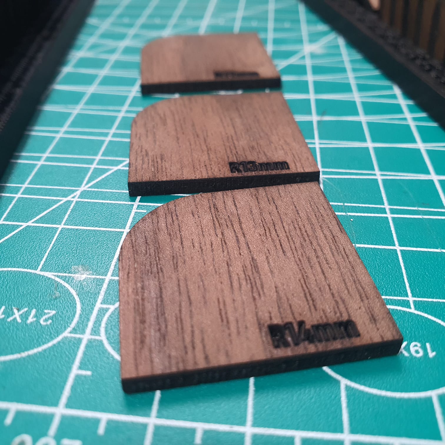 Radius Gauge R1-30mm 3D model thumbnail