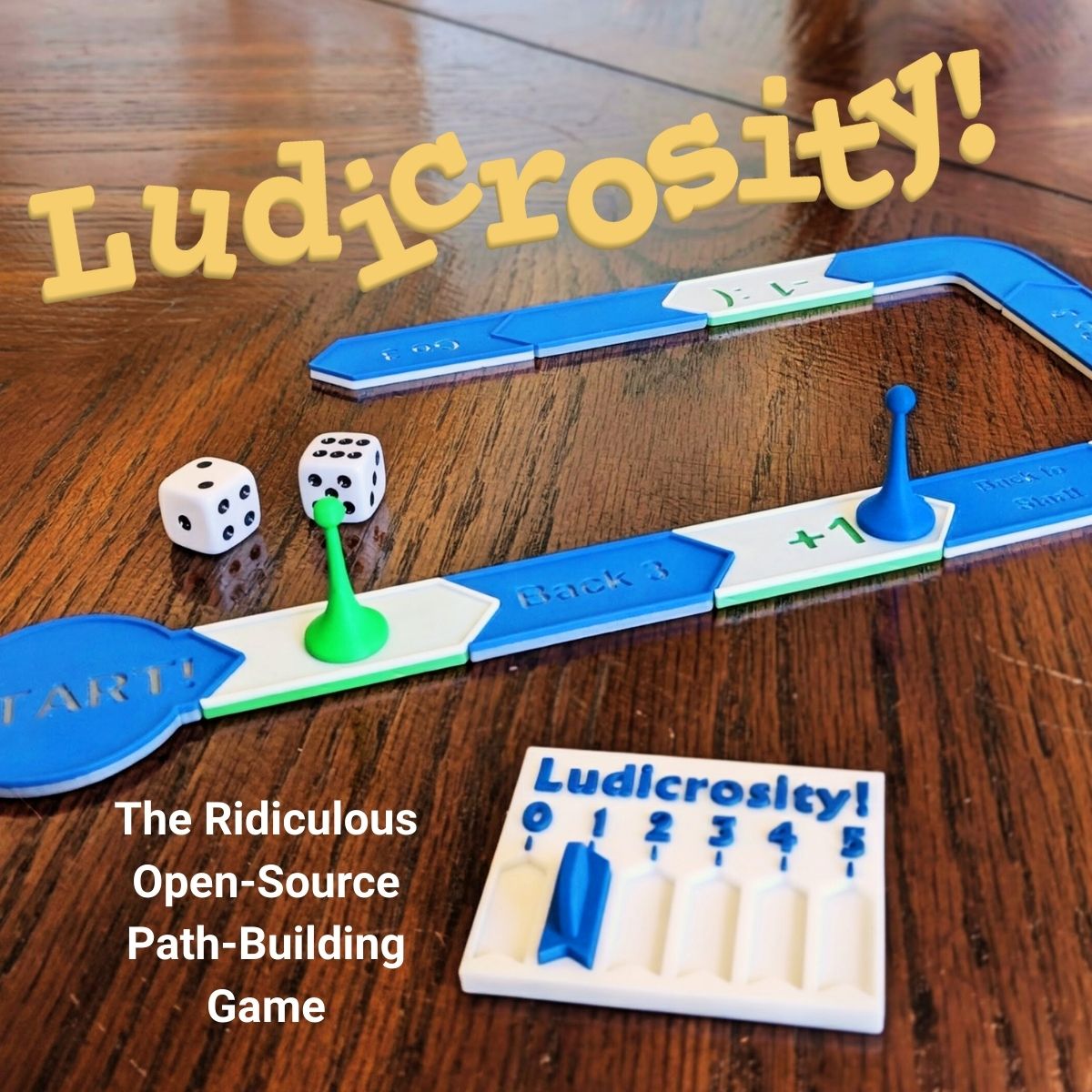 Ludicrosity: Open-Source Path-Building Game