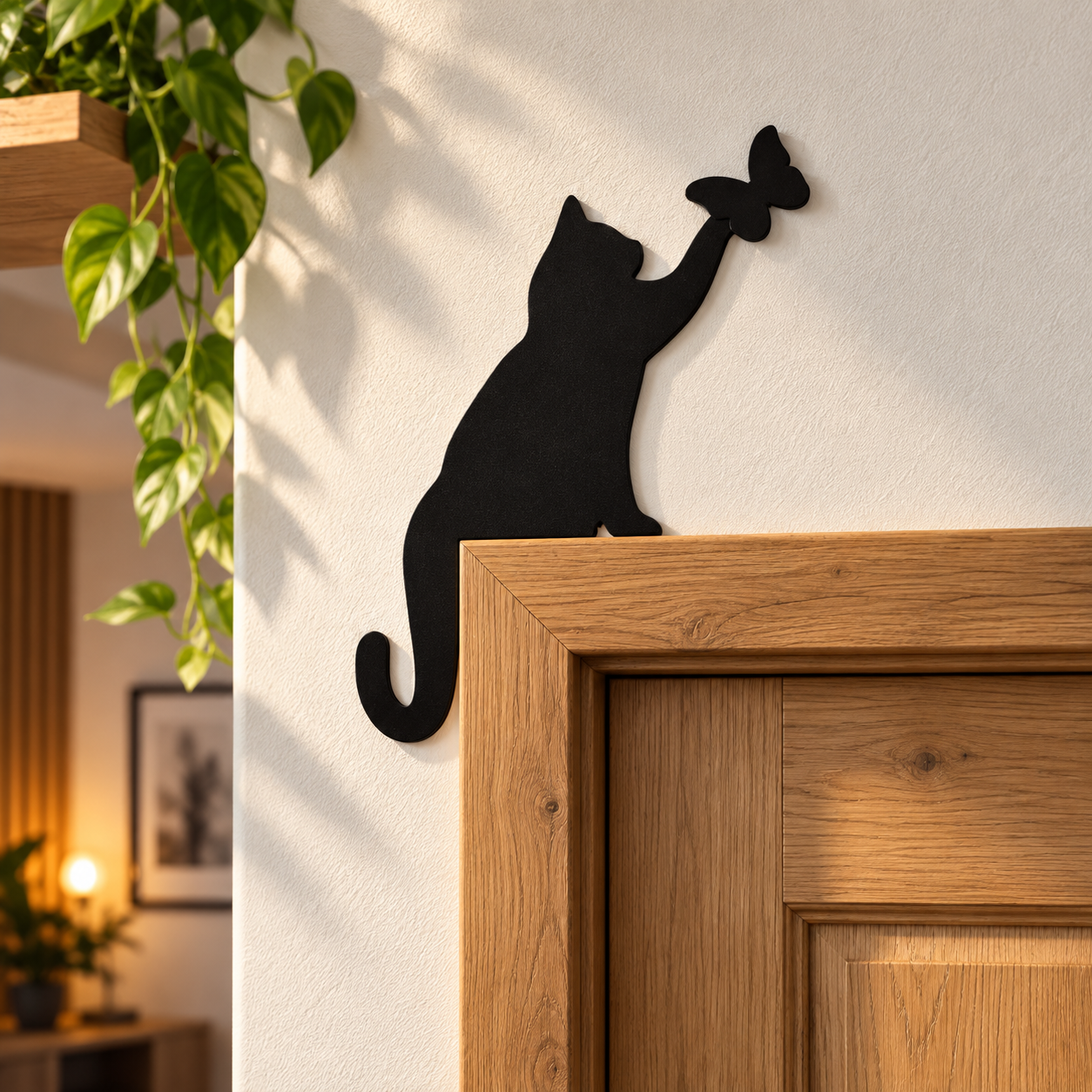 WallArt - Cat Door 002