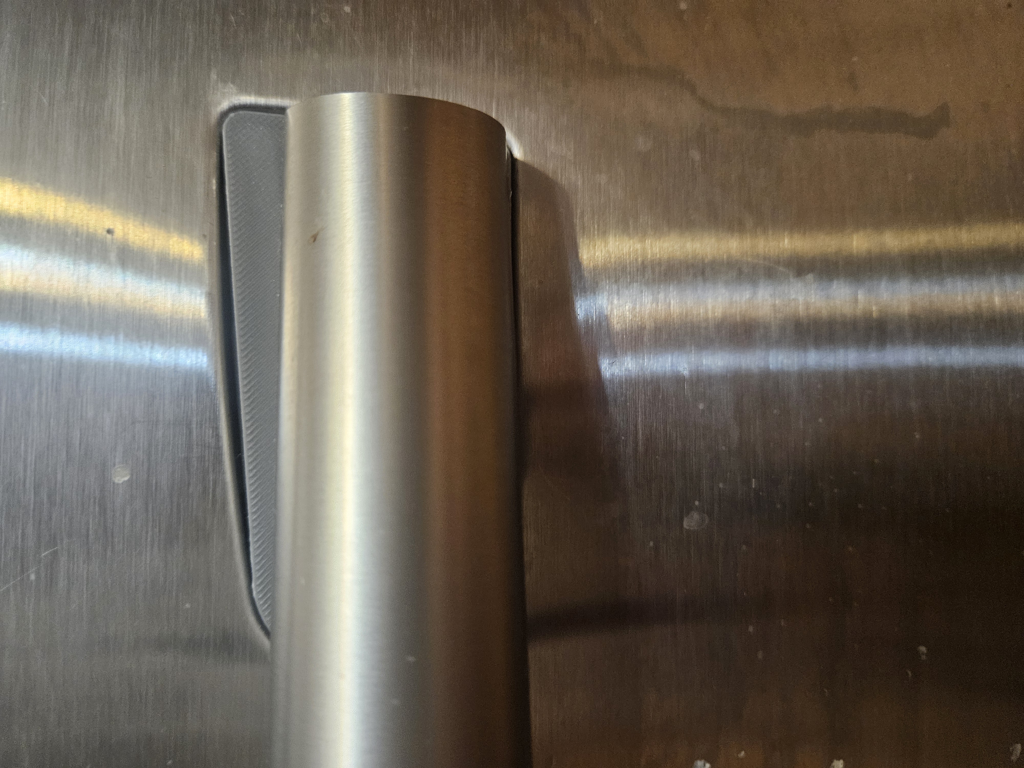 Samsung freezer drawer handle mount
