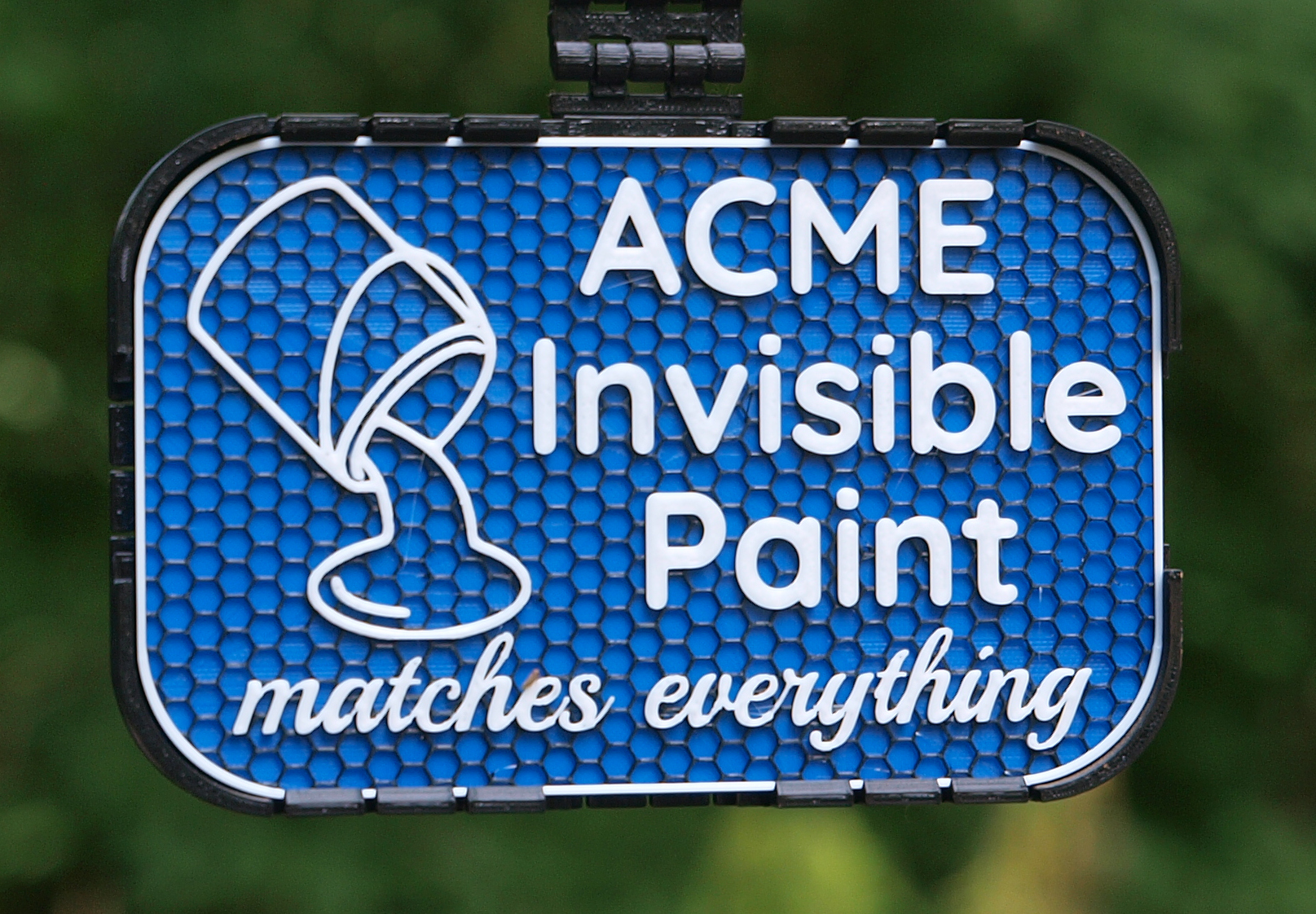 ACME Invisible Paint sign