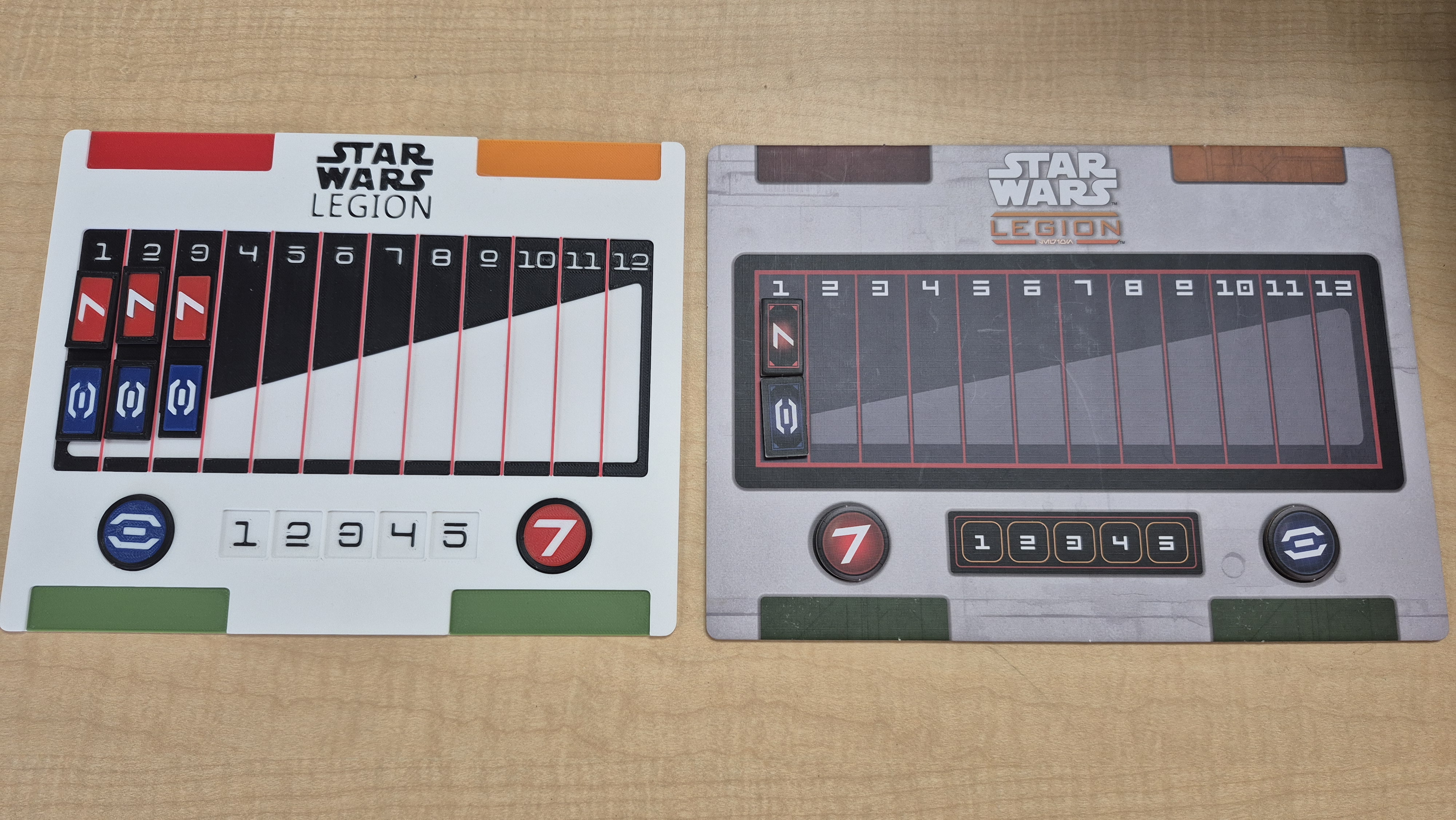 Star Wars Legion 2.6 Dashboard (scoreboard) and Tokens