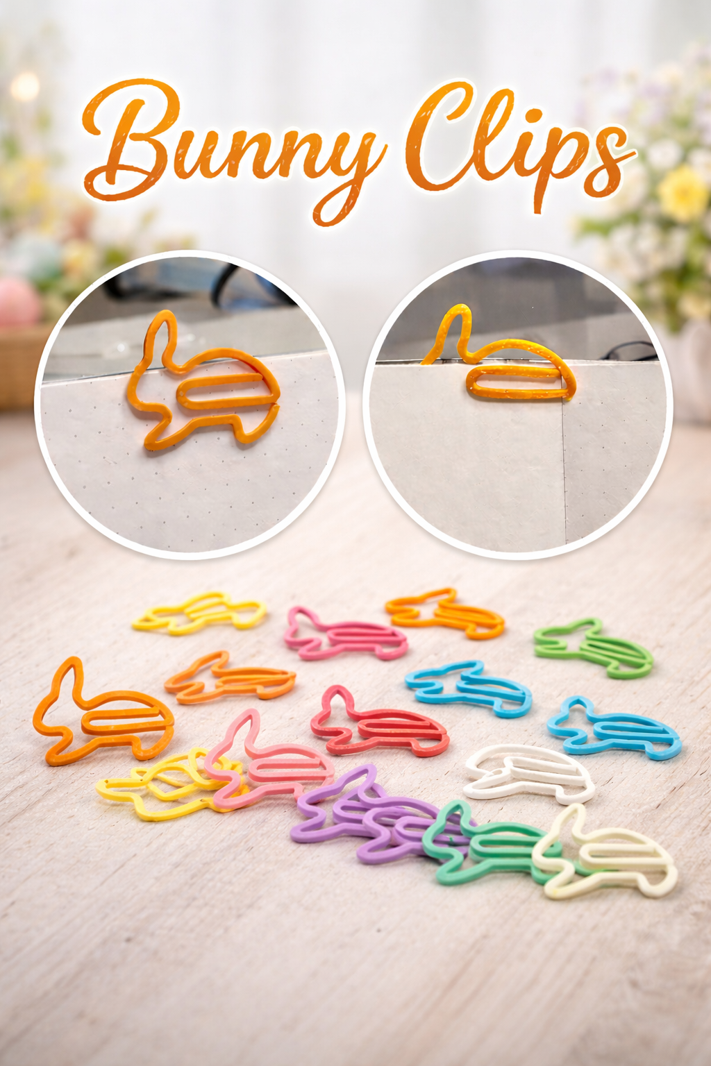 Easter Bunny Paper Clip