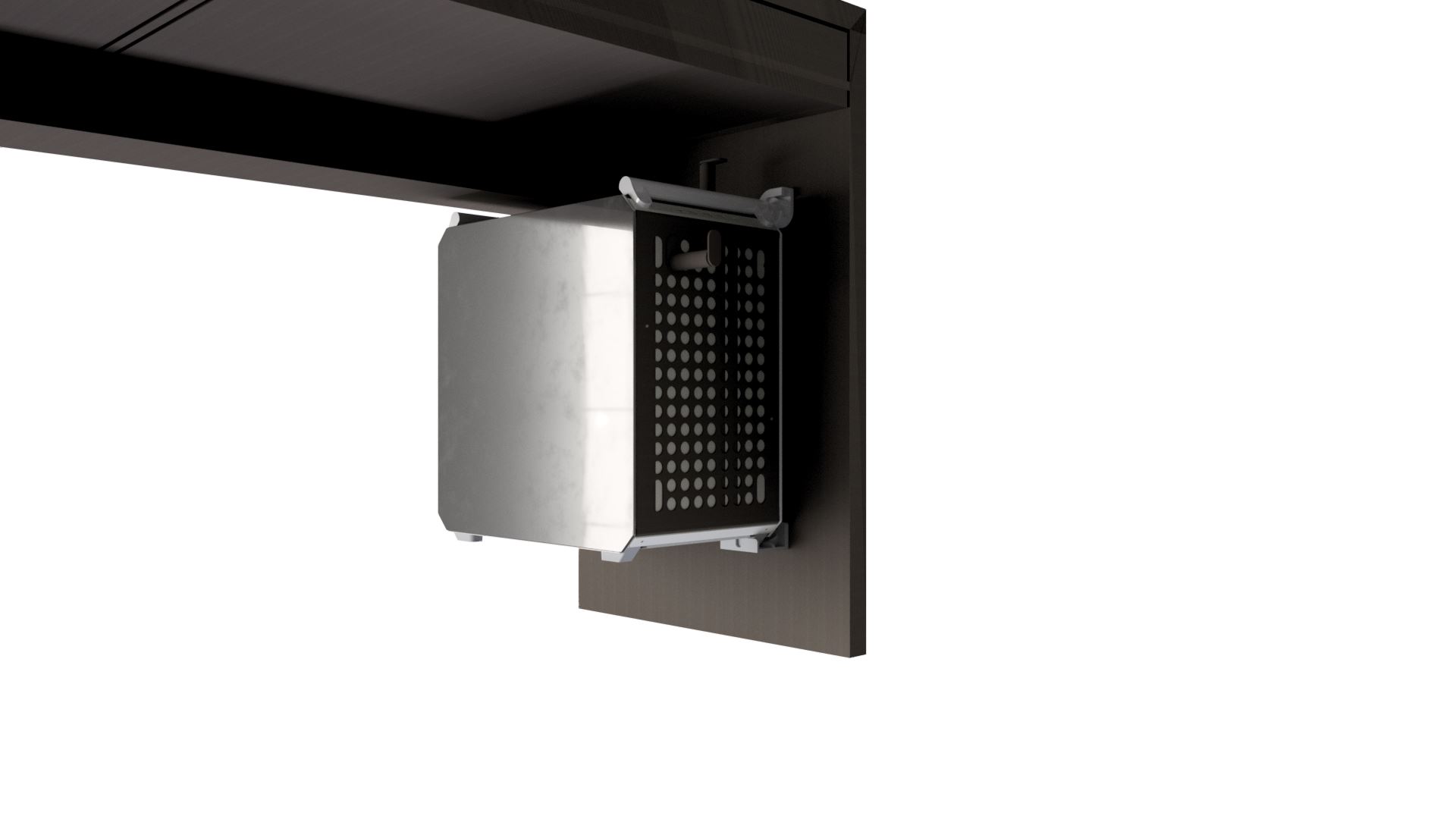 Coolermaster Qube 500 Desk Side Mount