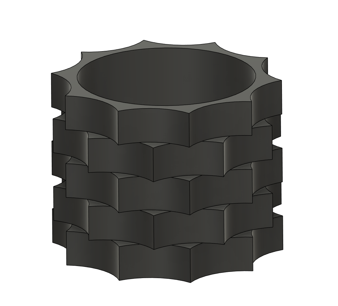 Pot de fleur - Flower pot 005