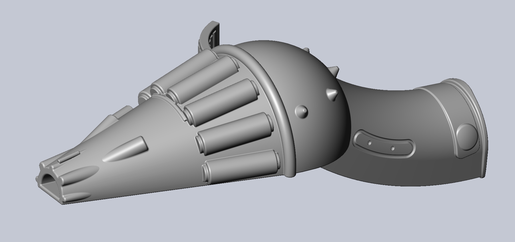 Predator 2 Netgun Printable Model