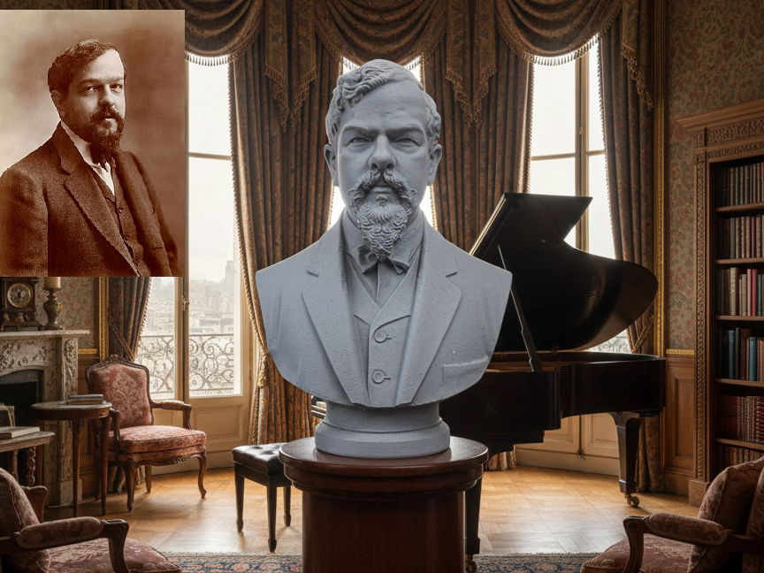 Claude Debussy - Bust