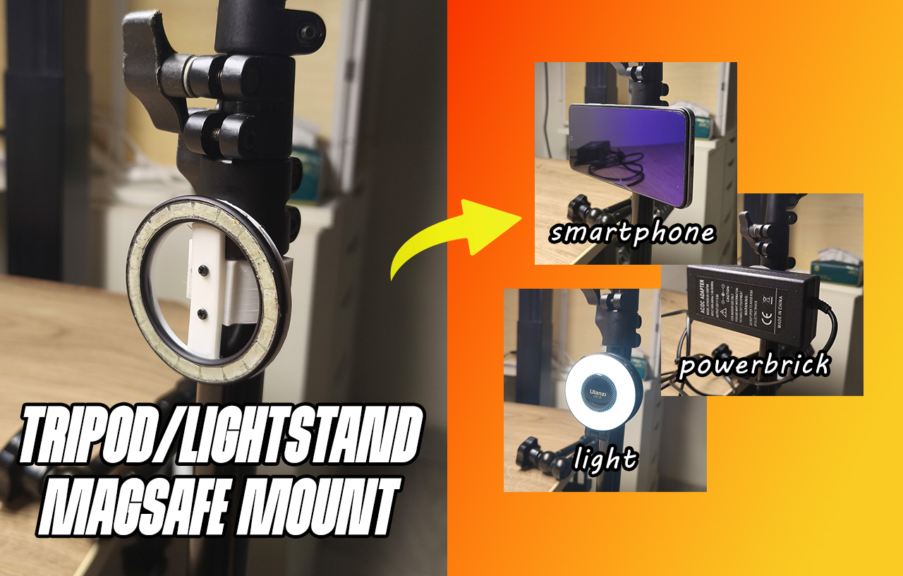 Magsafe Tripod/Lightstand Clamp