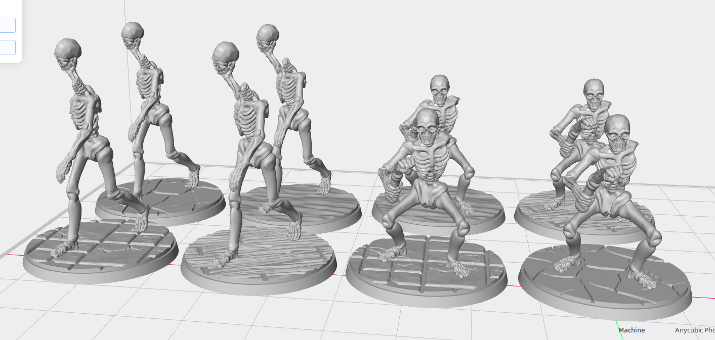 self destructive skeletons