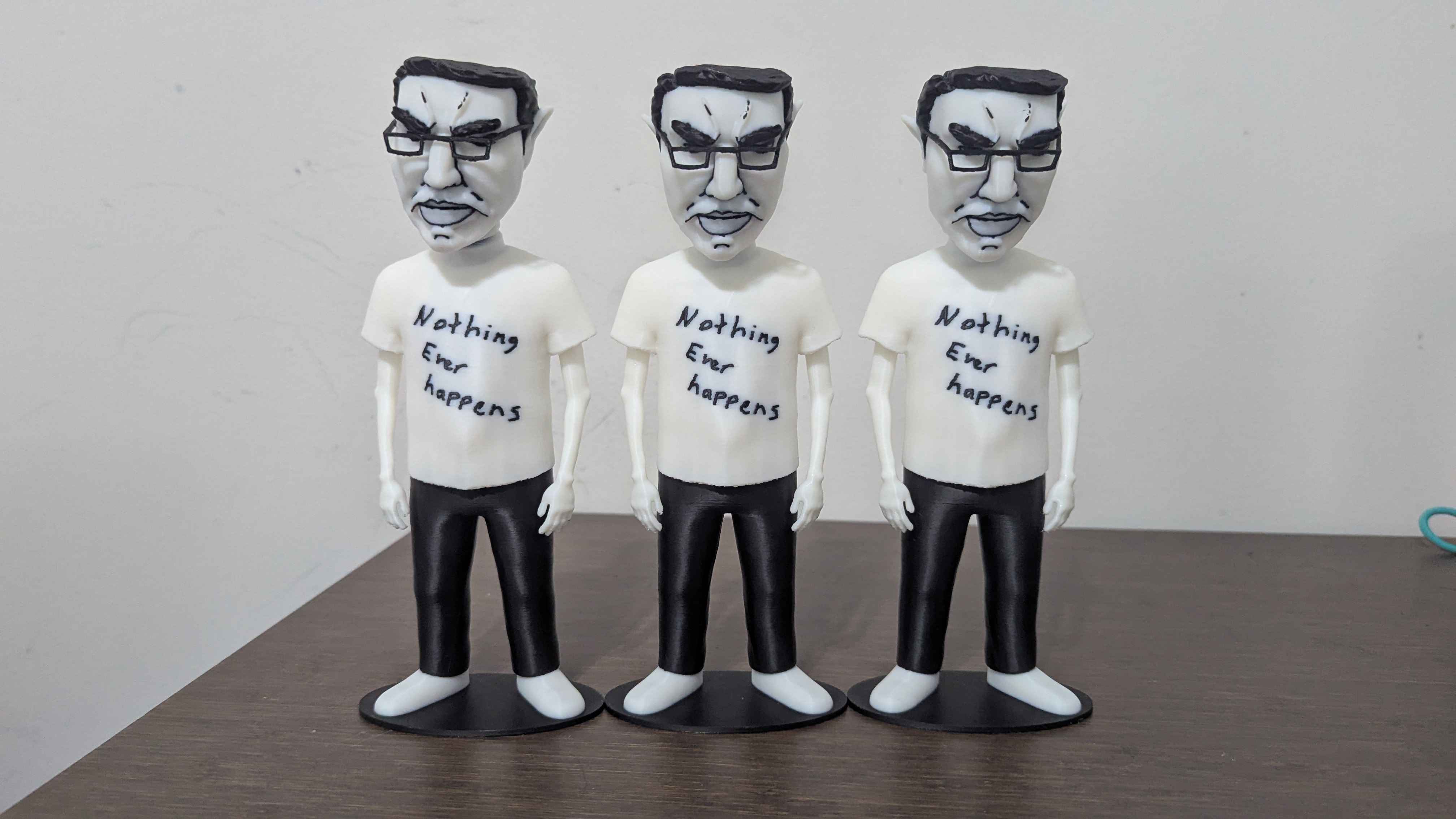 Chudjak Bobblehead Figure: Nothing Ever Happens.