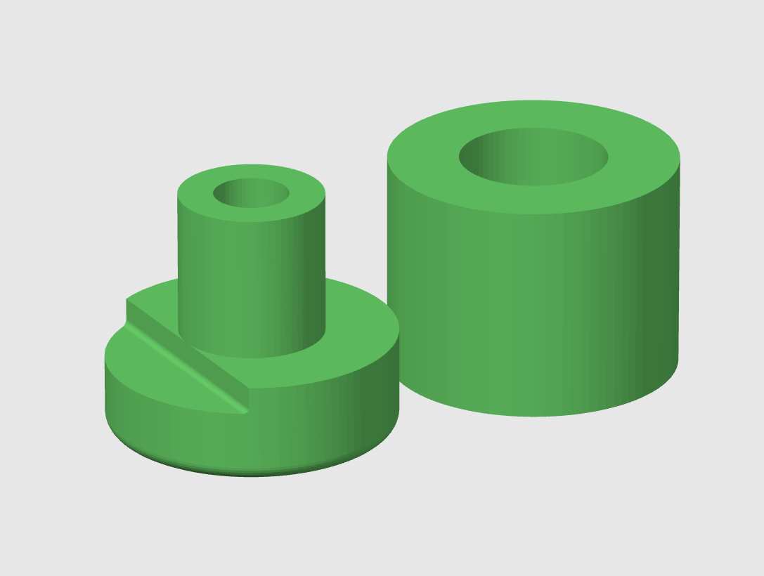 Wallmount with spacer for 2mm thick plates