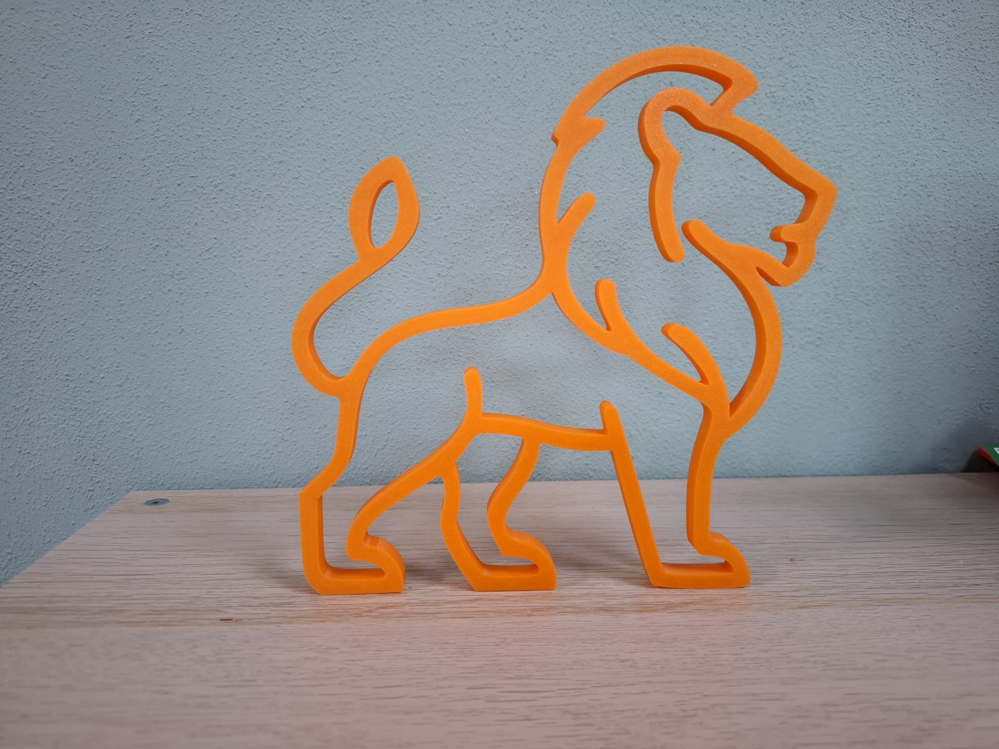 Lion wall art / silhouette