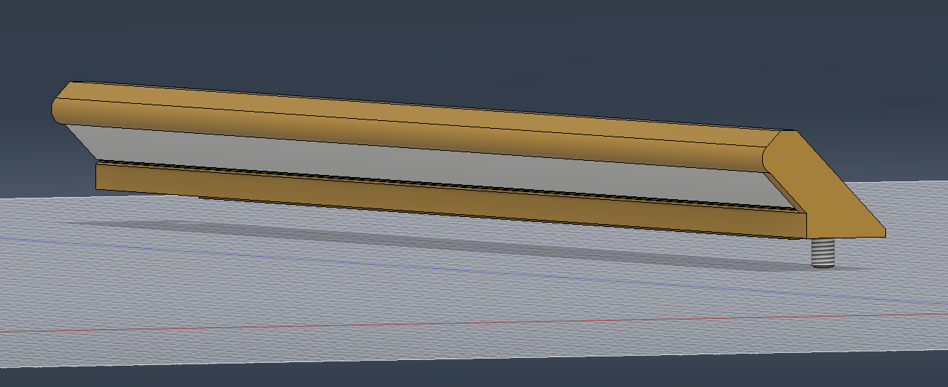 Voron Micron/V0 15mm top mount LED bar with diffuser tophat friendly