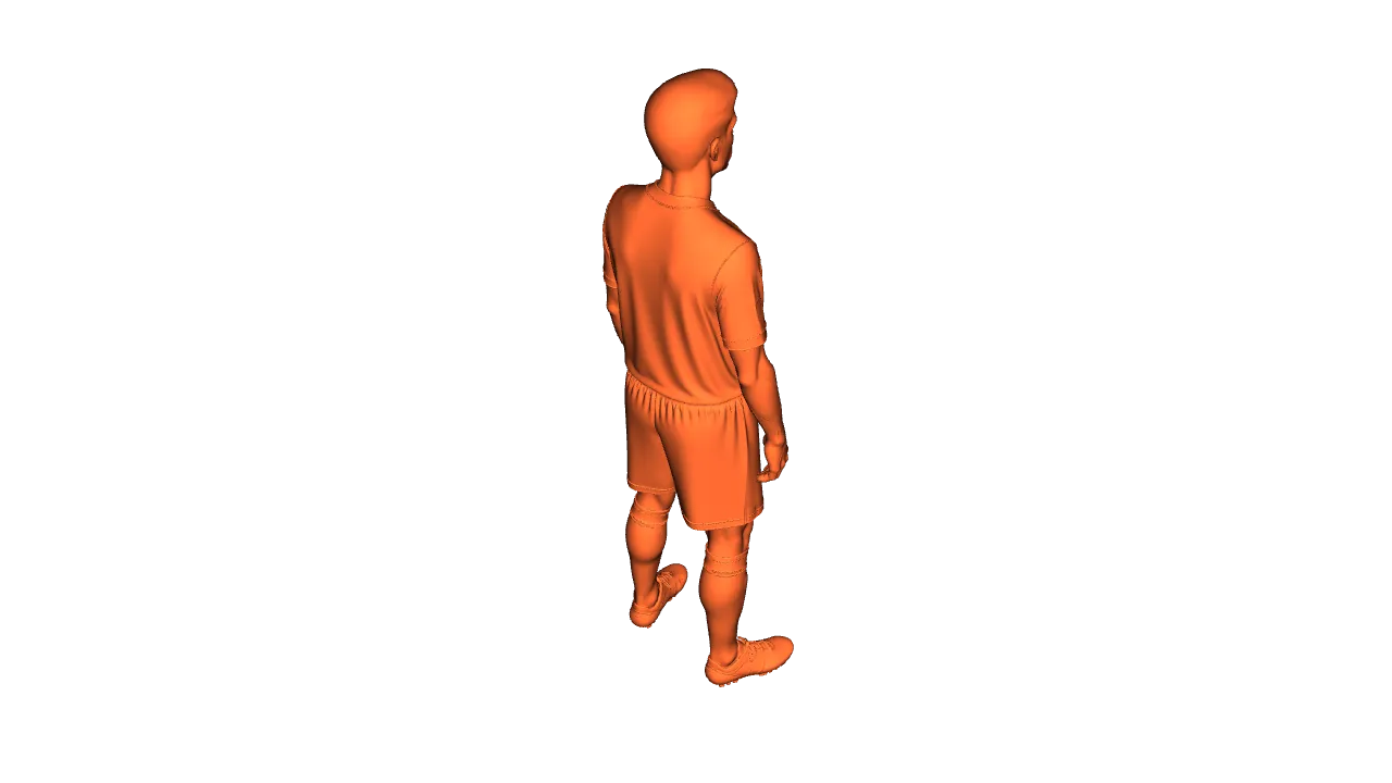 Steven Gerrard Figurine by renderwork3d | Download free STL model