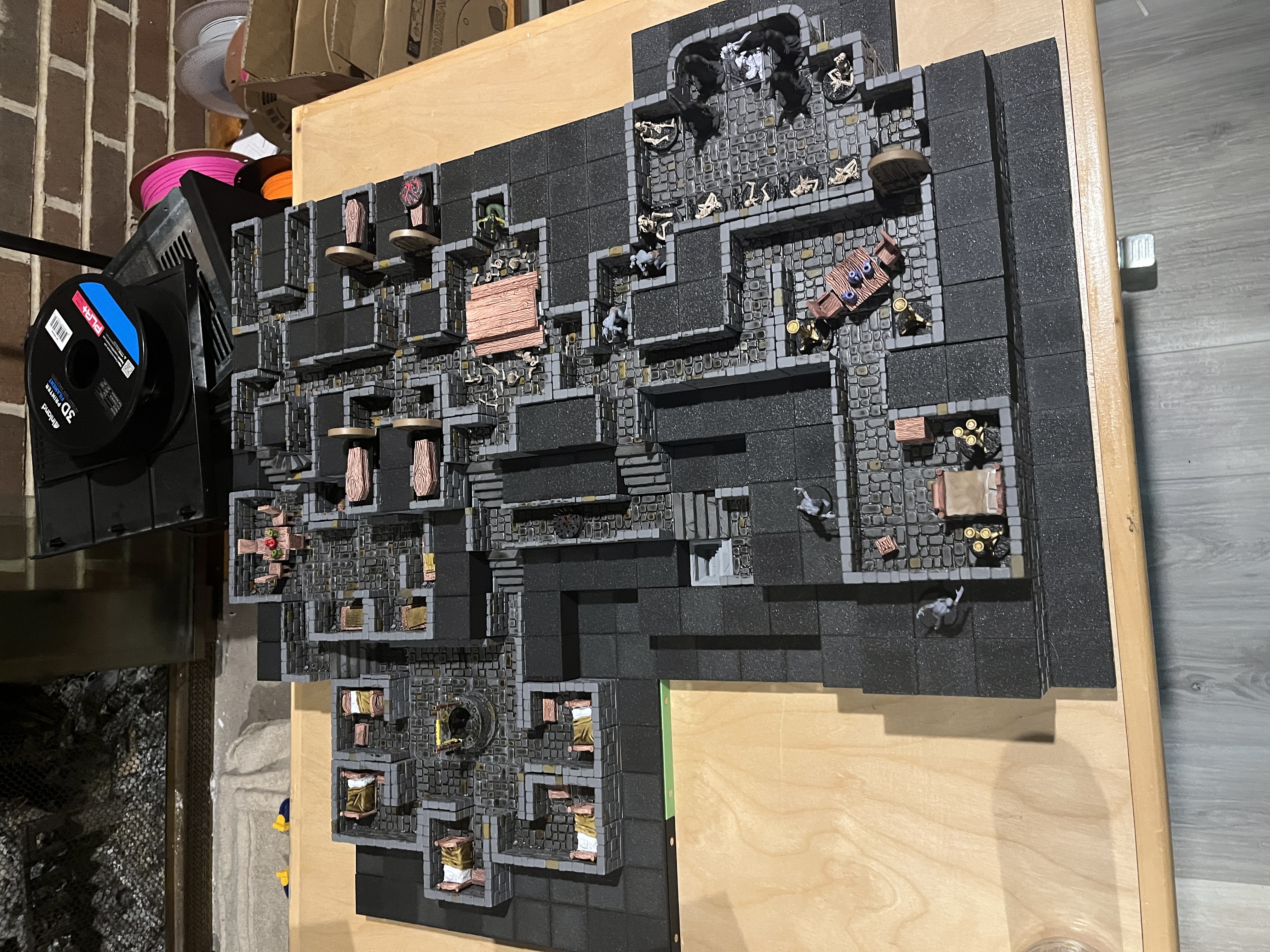 Miniatura 2 do modelo 3D Dungeon Blocks Blanks
