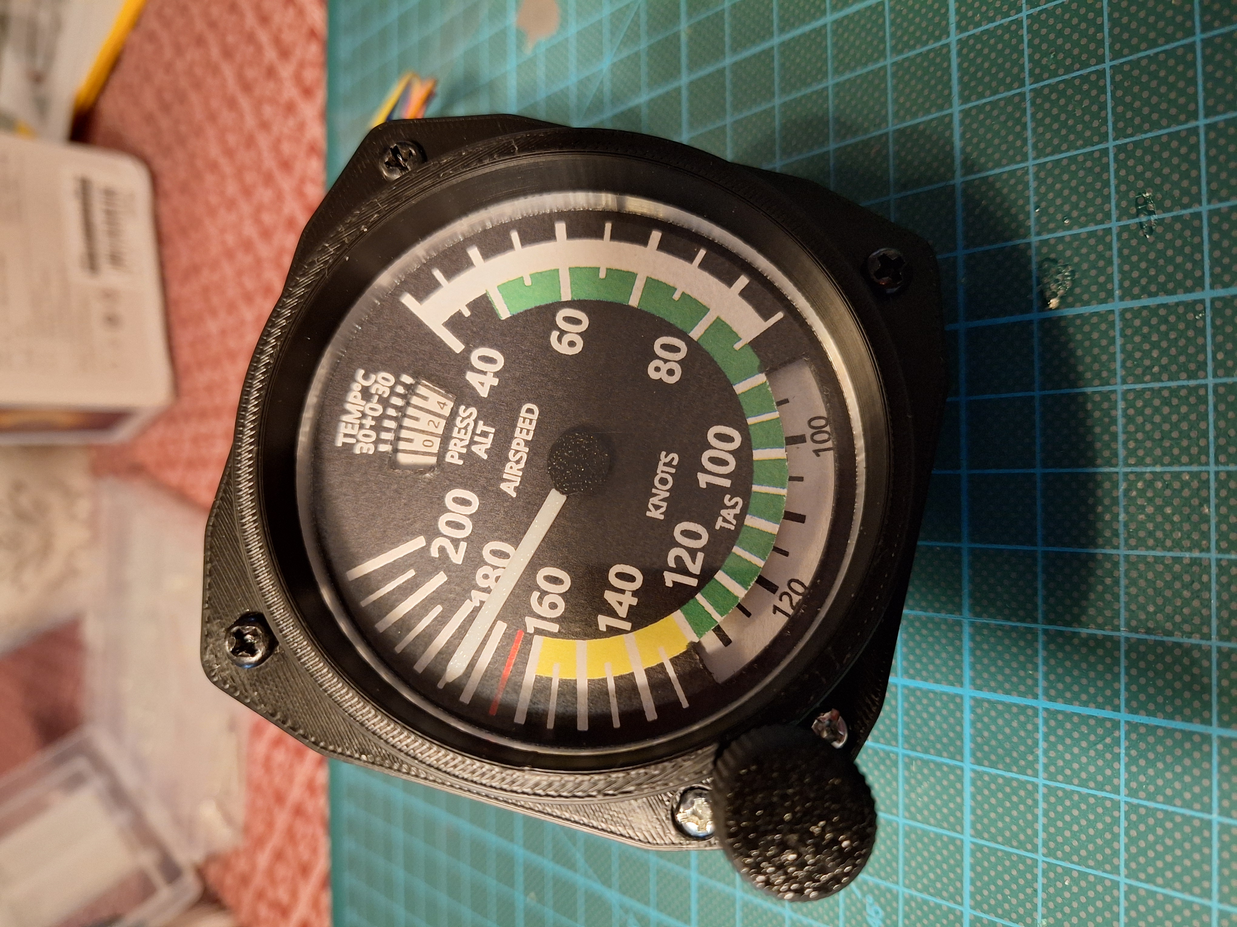 Airspeed Indicator for Flight Simulation