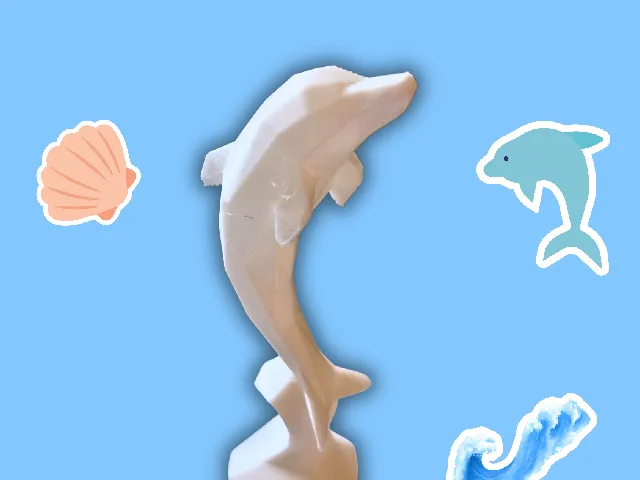 Low Poly Dolphin