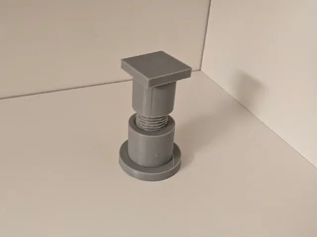 Potty step stool replacement screw