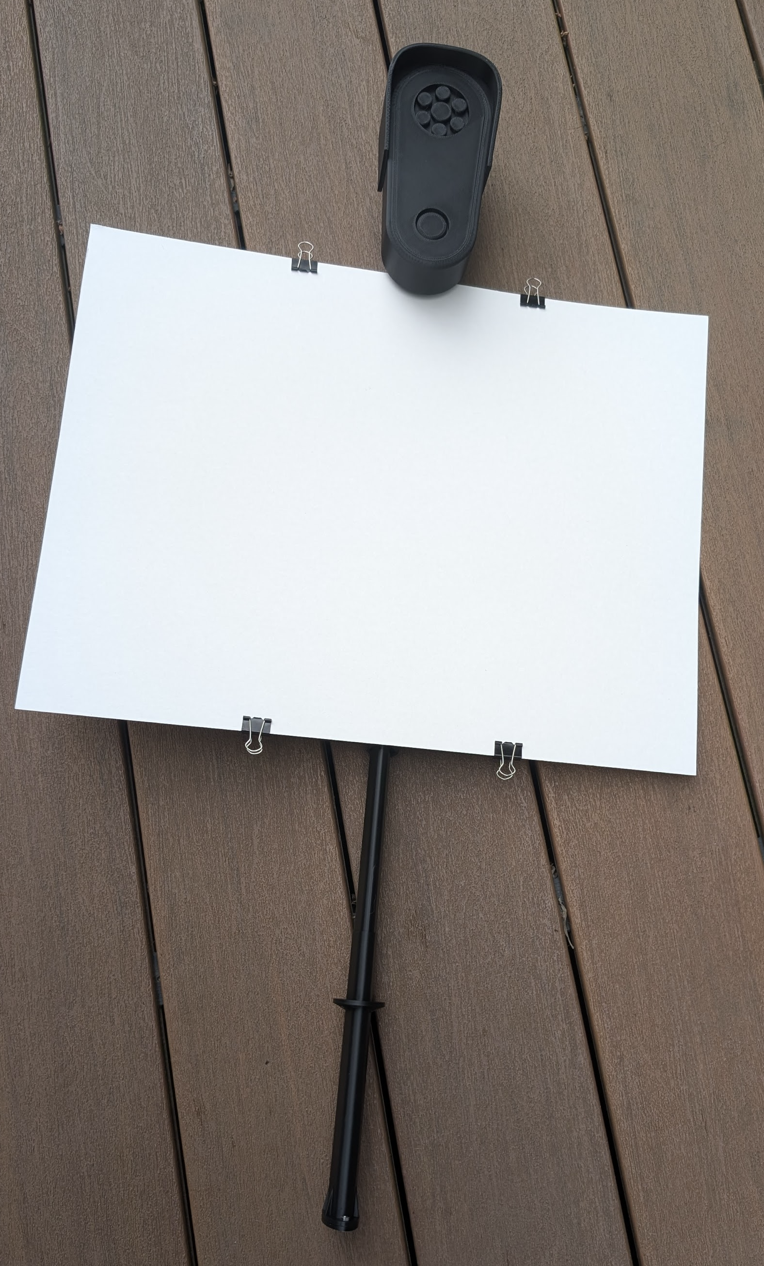 Extendable Protest Sign Handle Cross Bars — miniatura 2