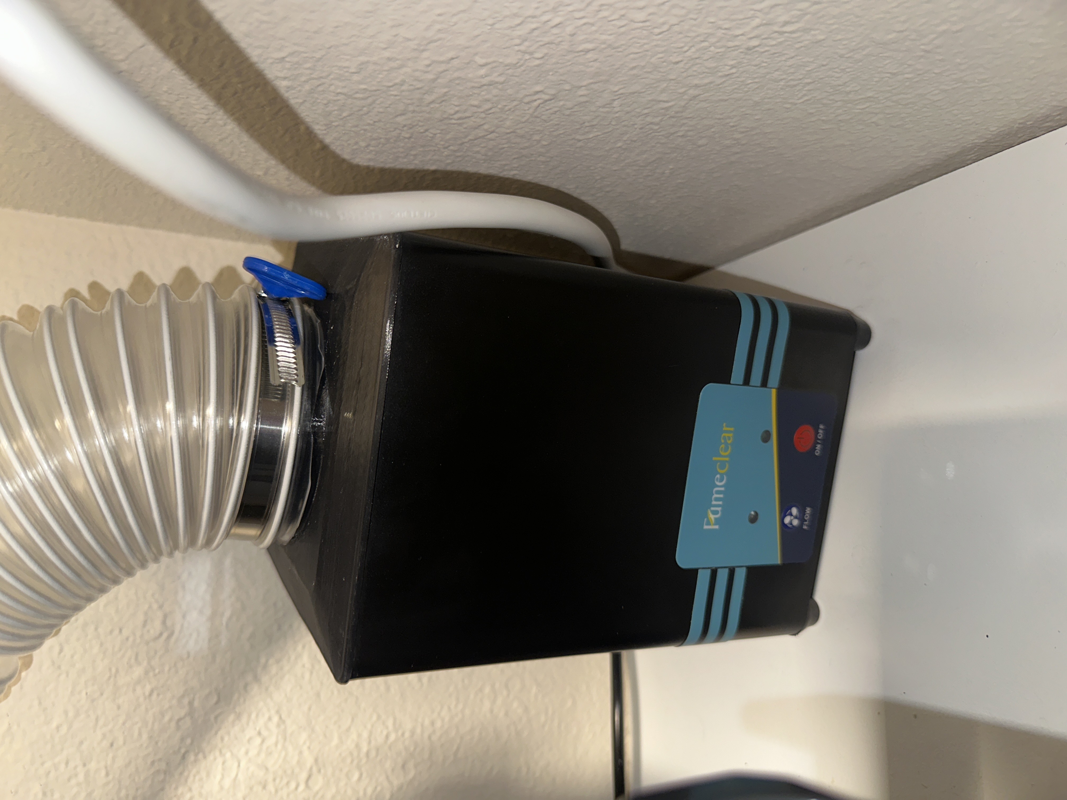 FumeClear 3 inch hose adapter lid FC-2001S — thumbnail 3
