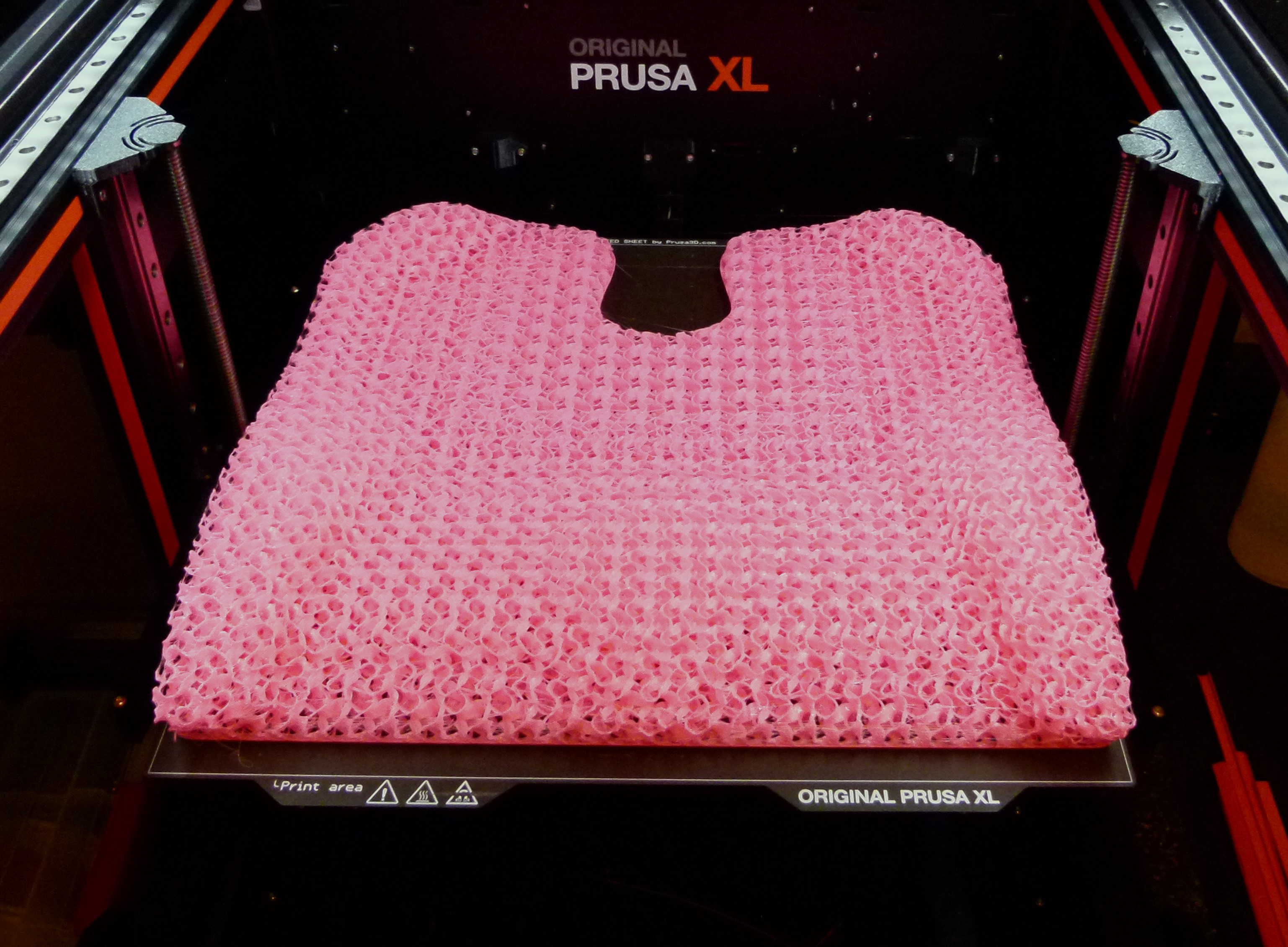 Flex printed pressure-relief cushion V2 3D model by MRV