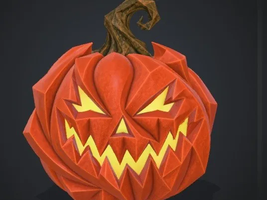 Spooky pumpkin
