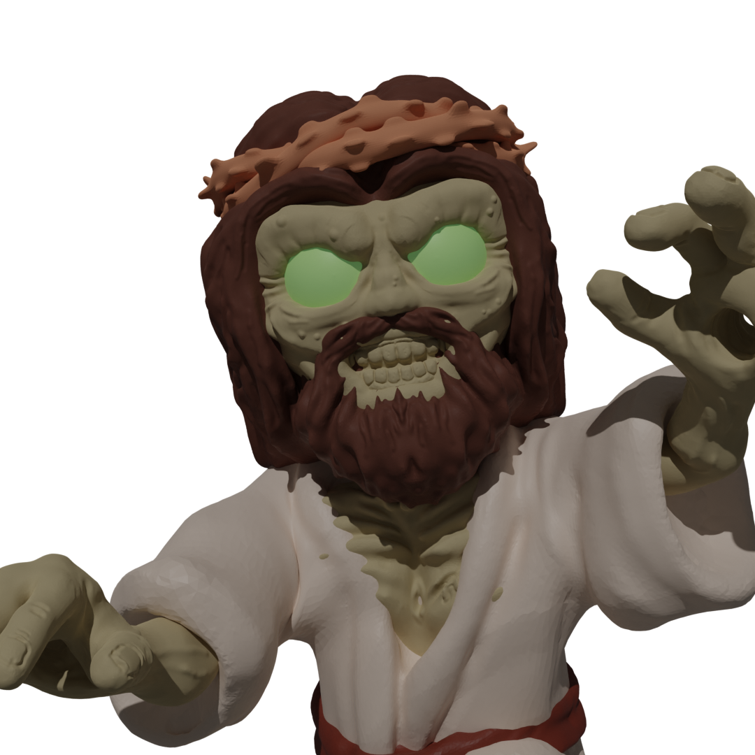 Easter Zombie Jesus - Multiple Models — miniatura 8