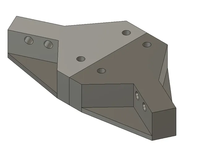 Sovol SV08 Side Mount Spool Holder - Remix (Rebuilt step file)