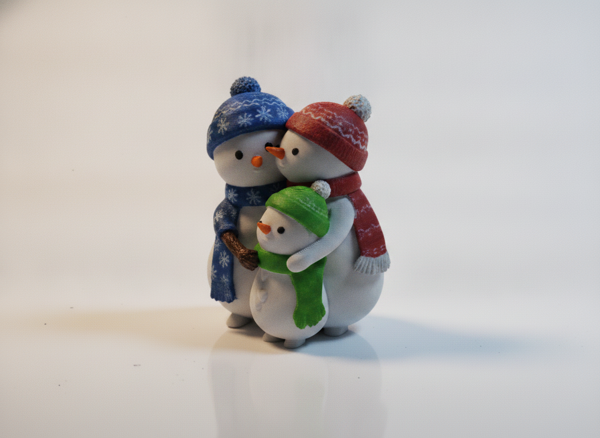 Snowman Family
