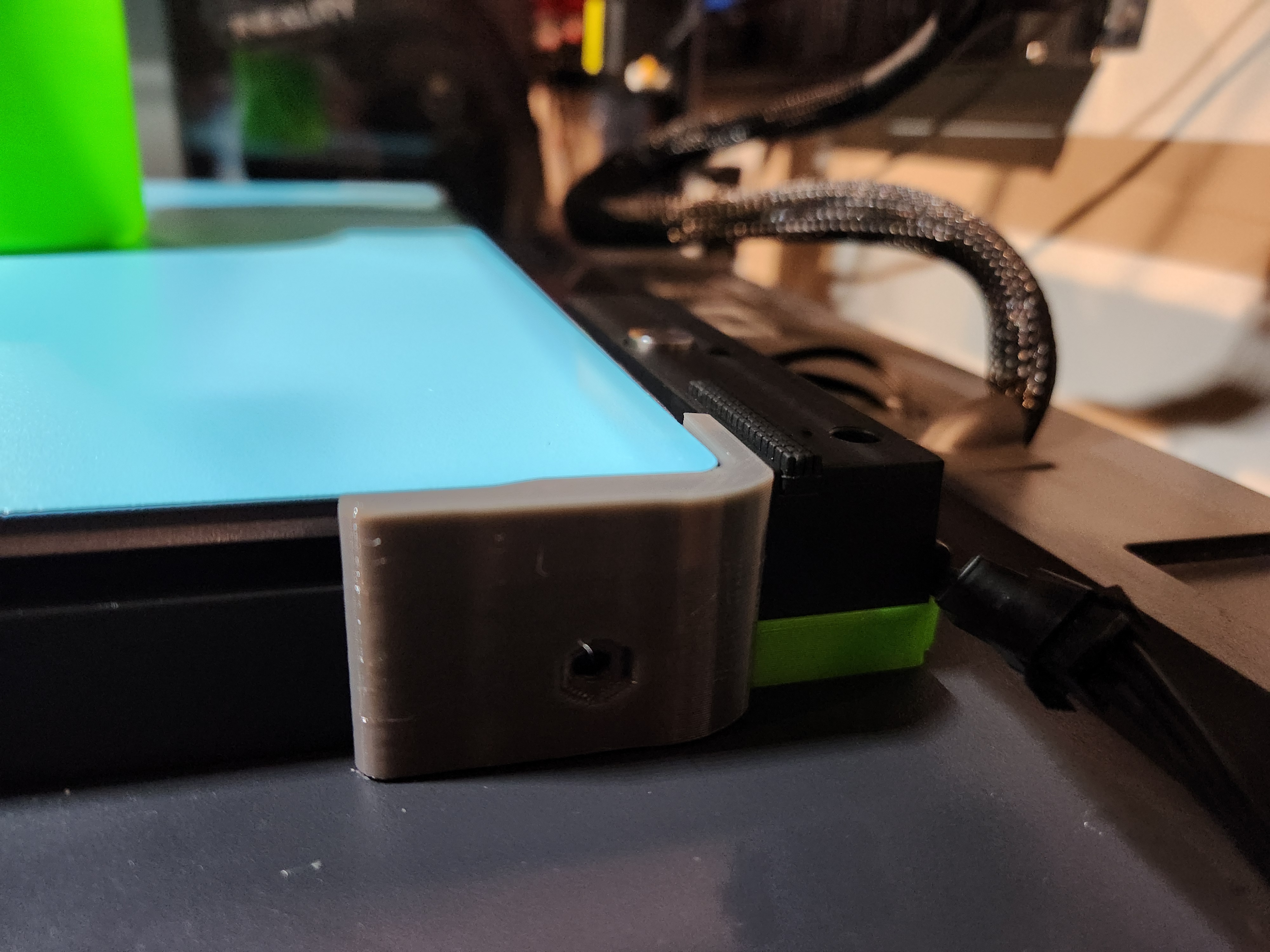 SV08 Buildplate Stop, and Pressure Sensor Extensions for Bed Taco Fix